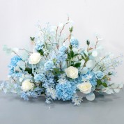 Artificial Silk Flower Backdrop