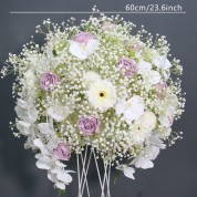 Buy Fluffy White Artificial Flowers