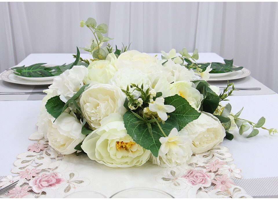 15 foot ivory table runner8