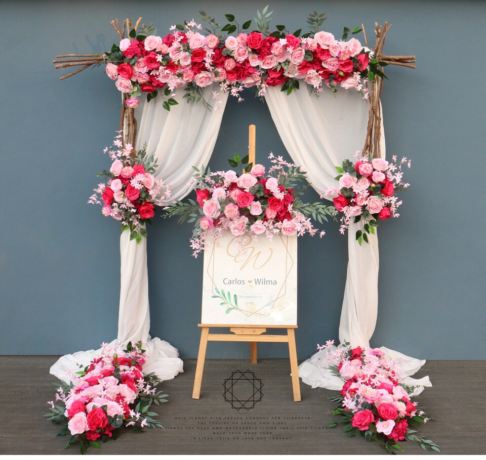 Materials and Design Elements for Ceremony Backdrops