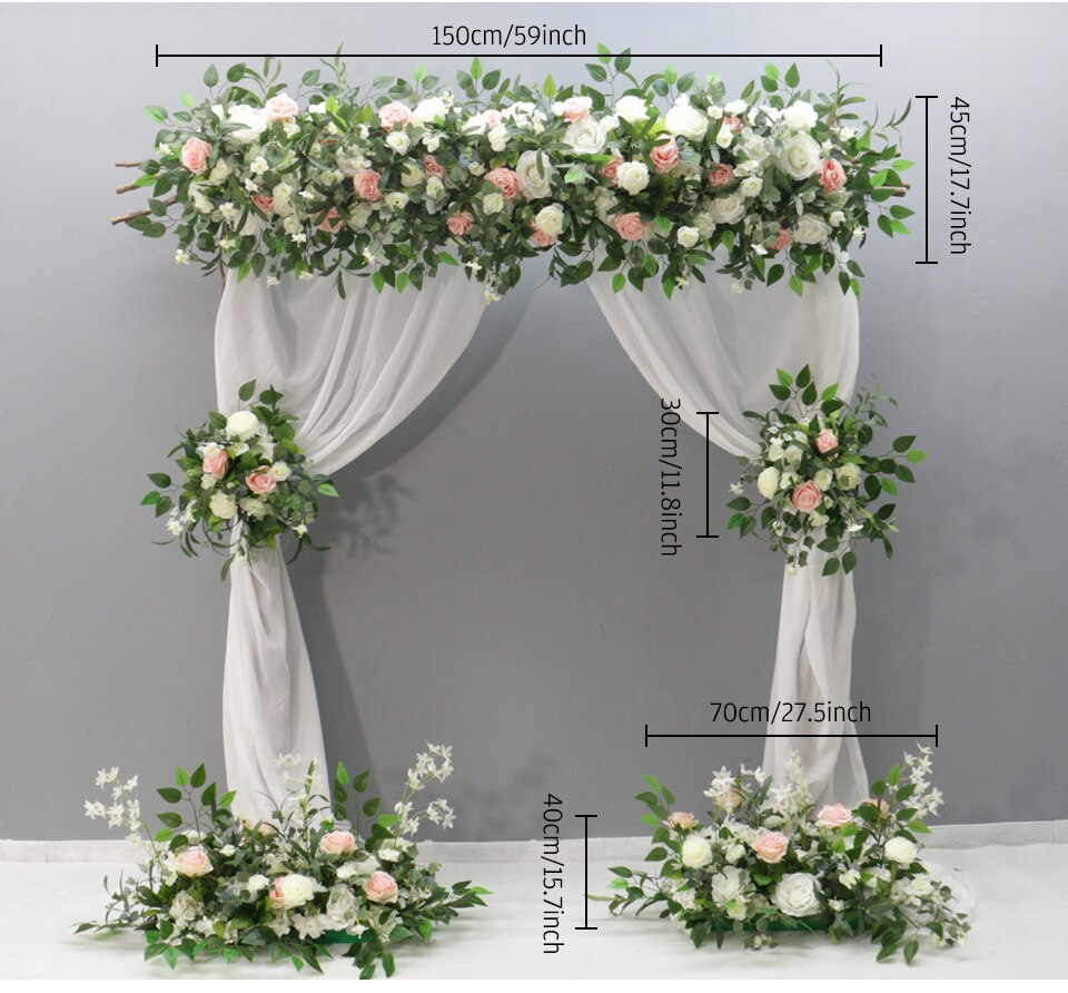 non floral wedding arches2