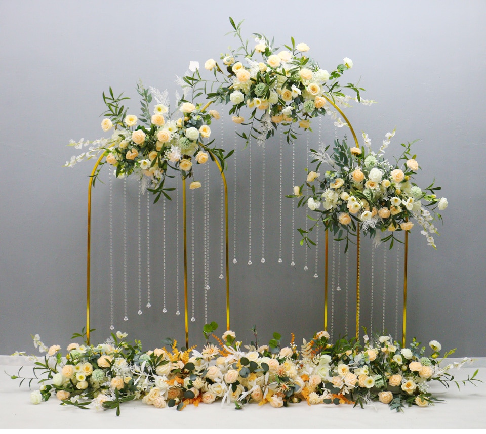 flower arrangements with pearls9