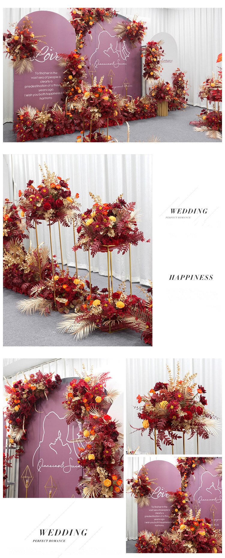 tall christmas flower arrangements1