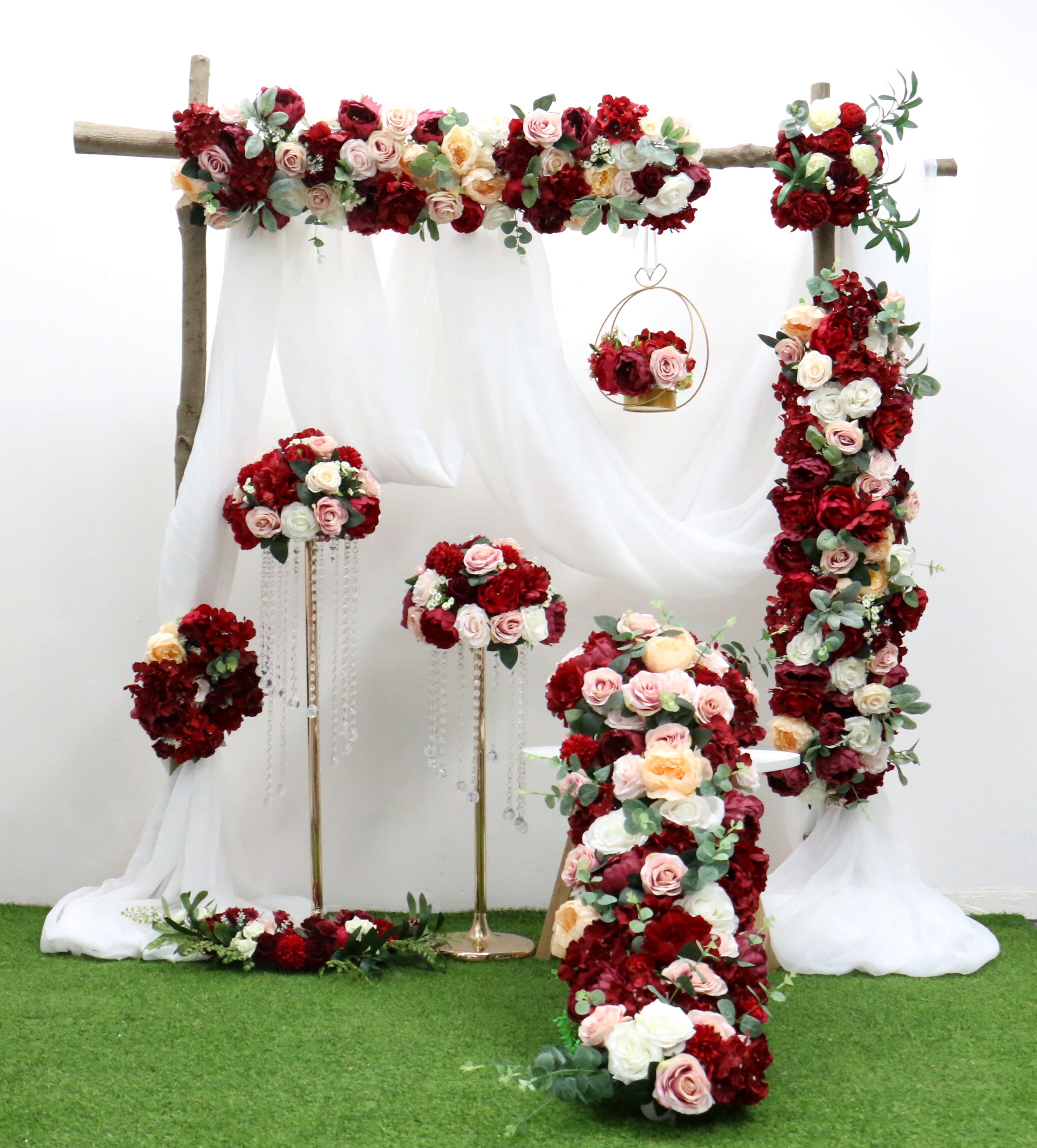 wooden ladder wedding decor1