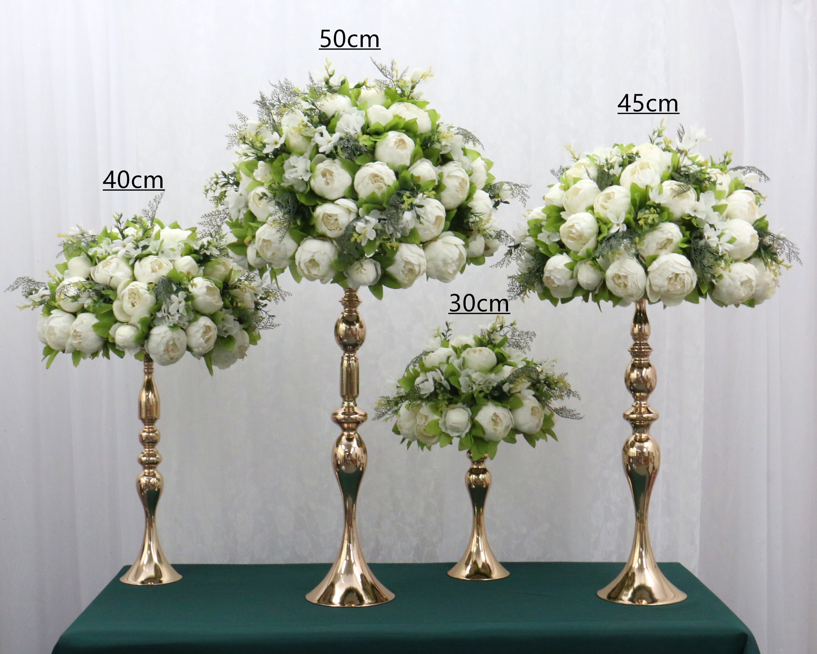 acrylic flower stands for weddings7