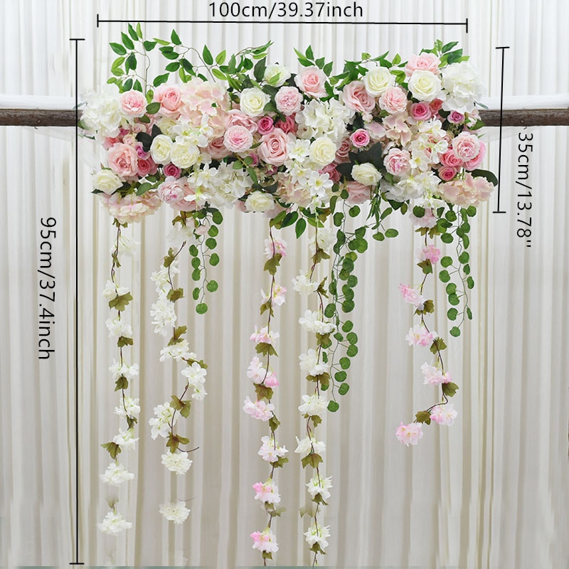 flower and curtain decoration background3