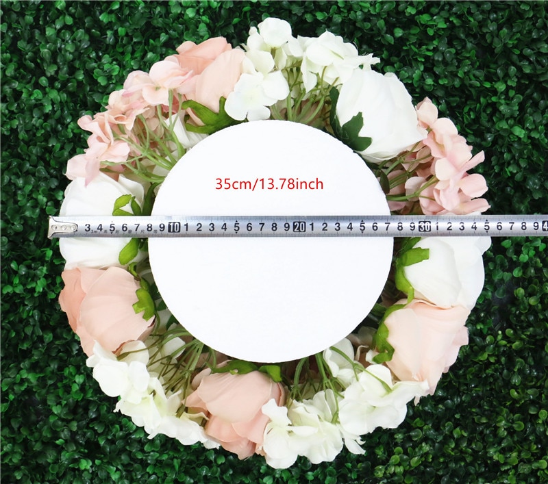 wedding flower garland backdrop4