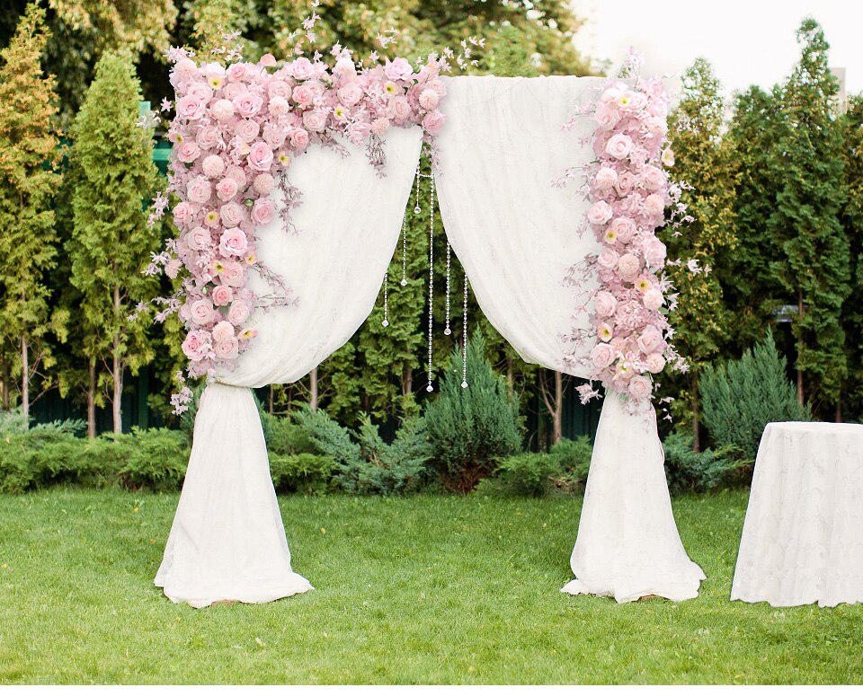 asian wedding backdrop