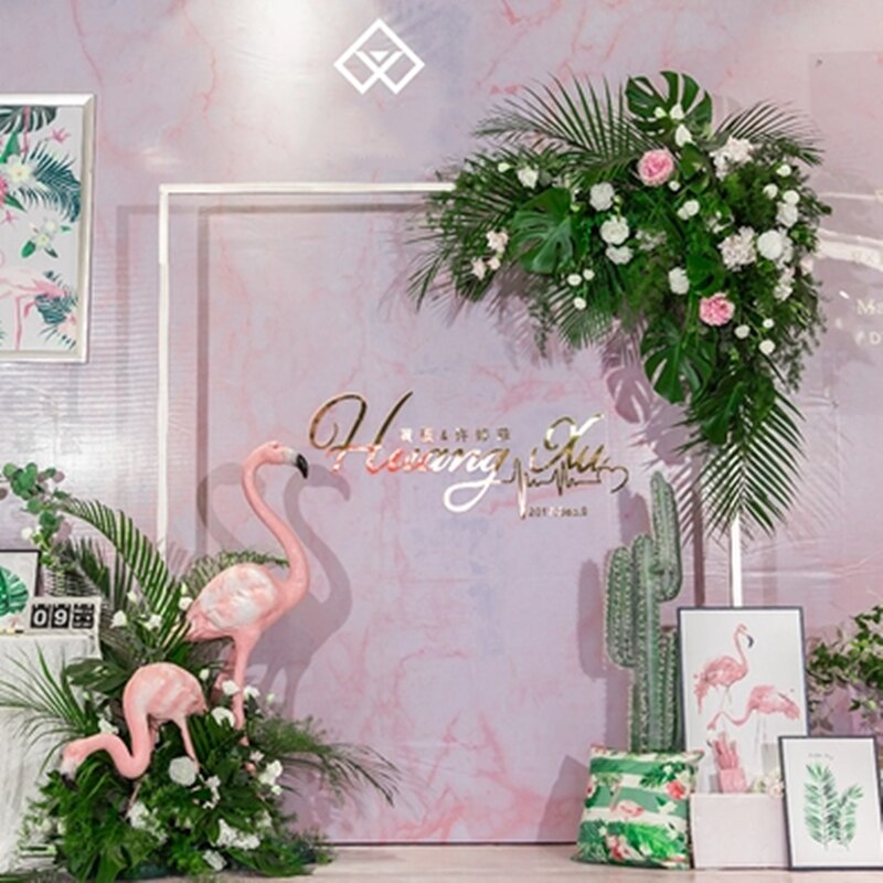 wedding flower wall background9