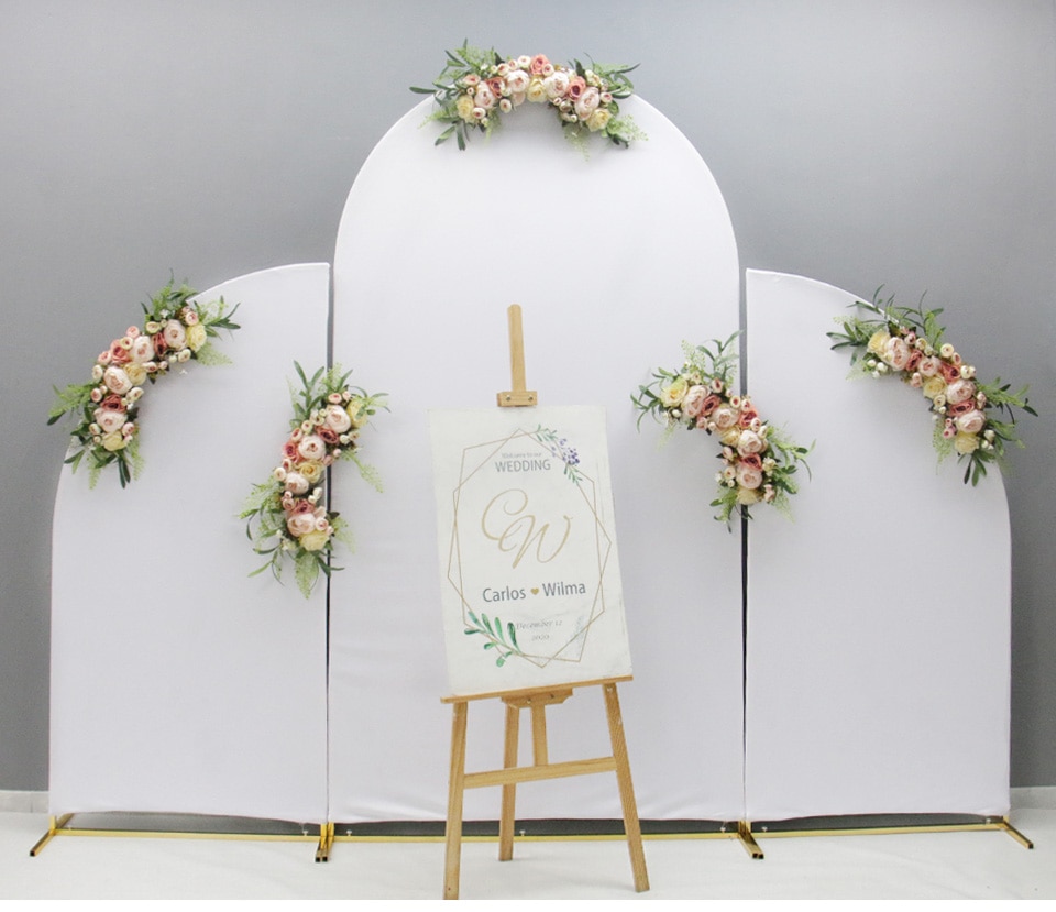 woodland wedding backdrop1