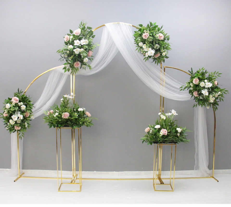 cheap diy wedding arch