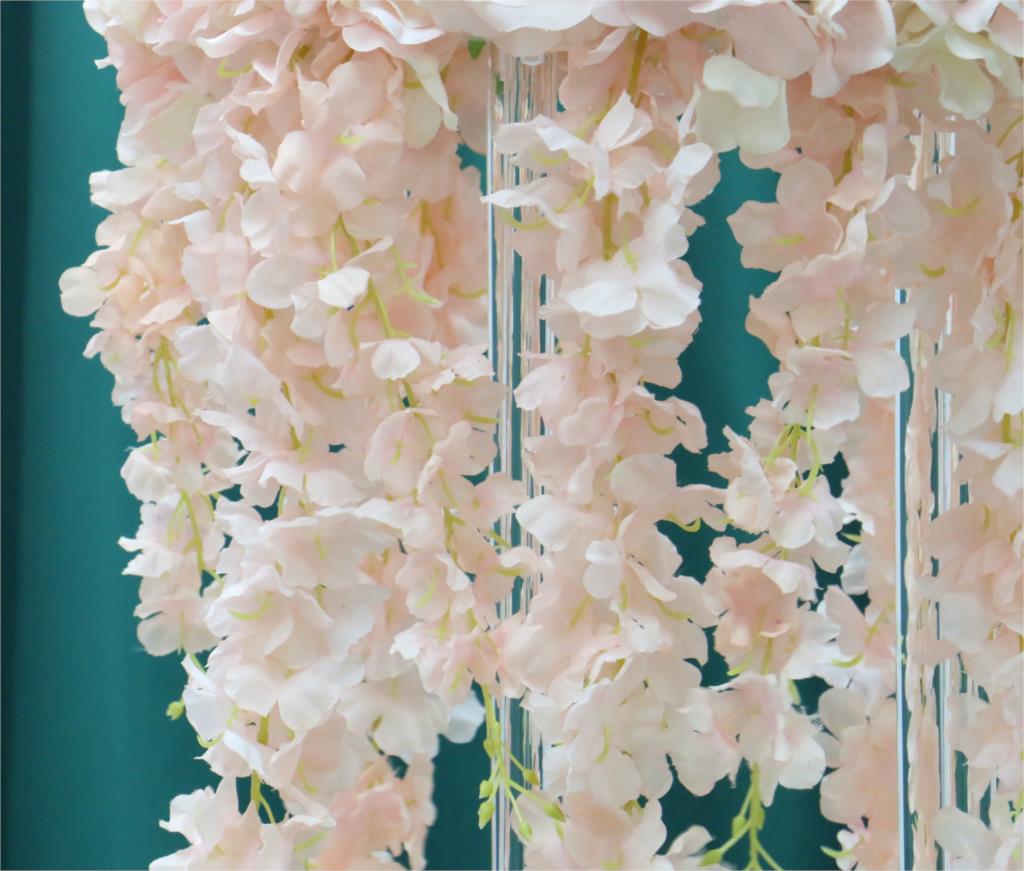 diy flowers for wedding arch9