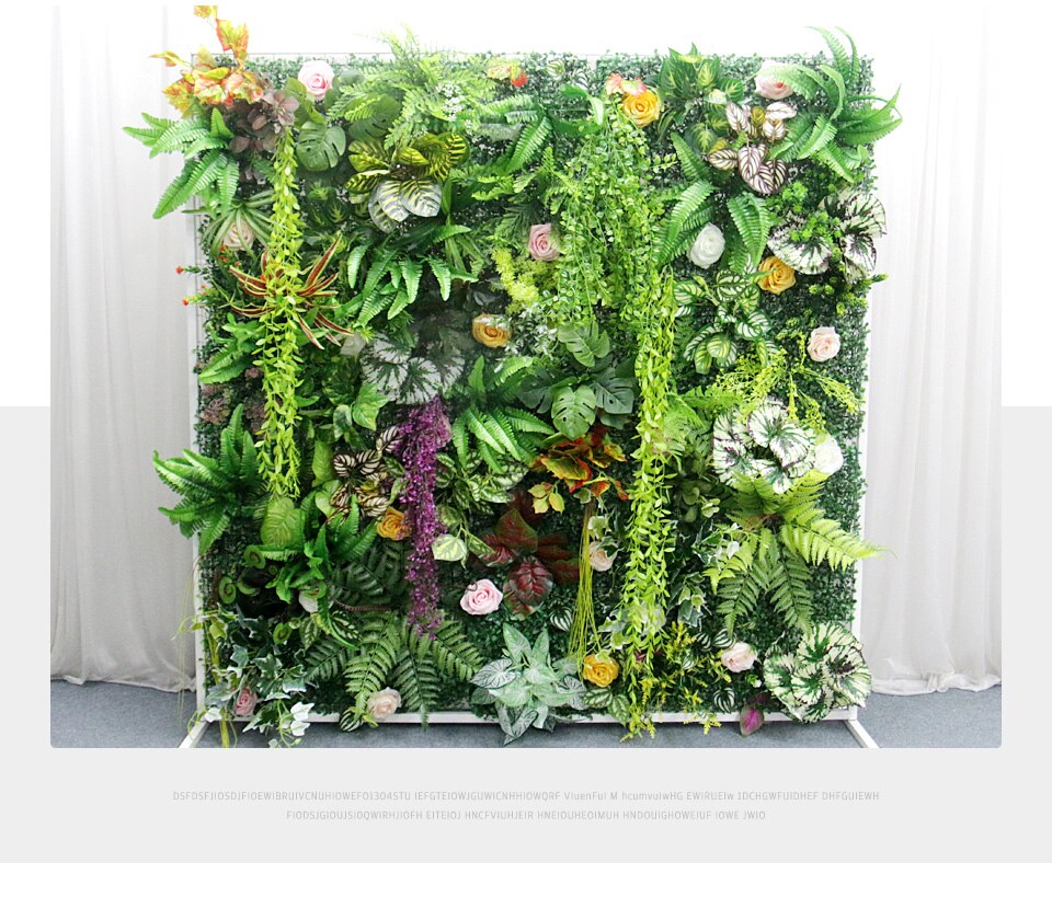 artificial vertical plants wall7