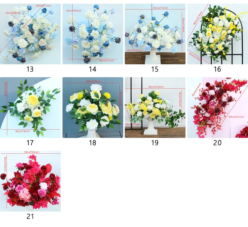 flower arrangements for round table3