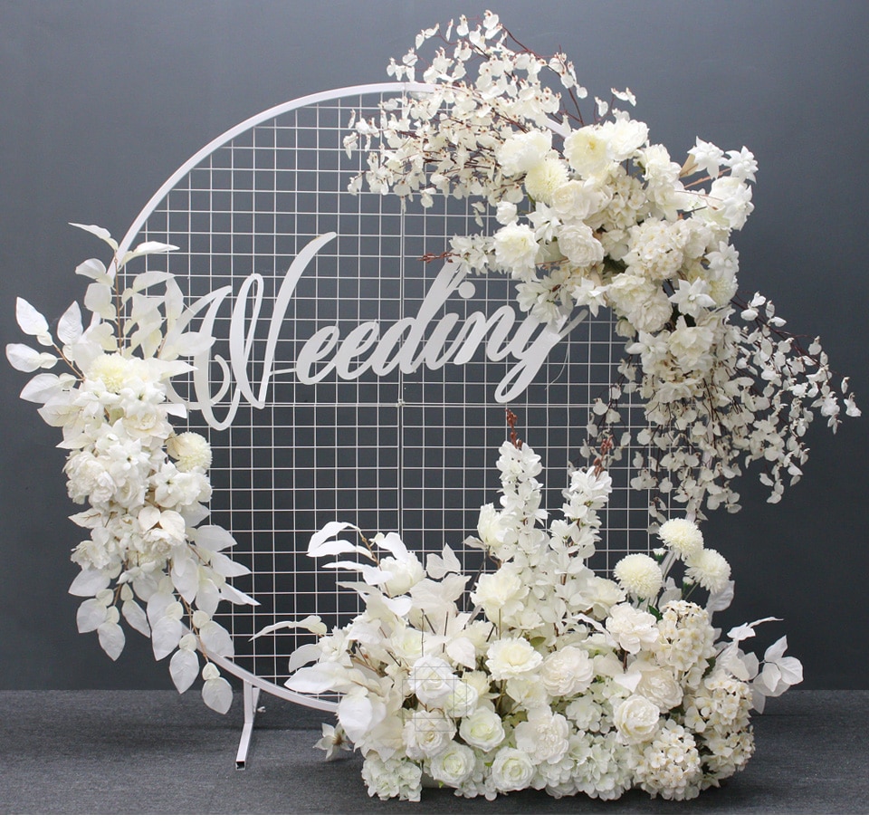 silk wedding flower arrangements