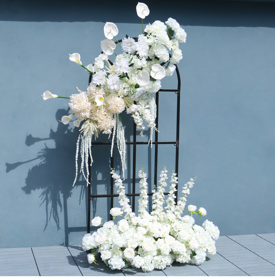 black and grey flower arrangements10