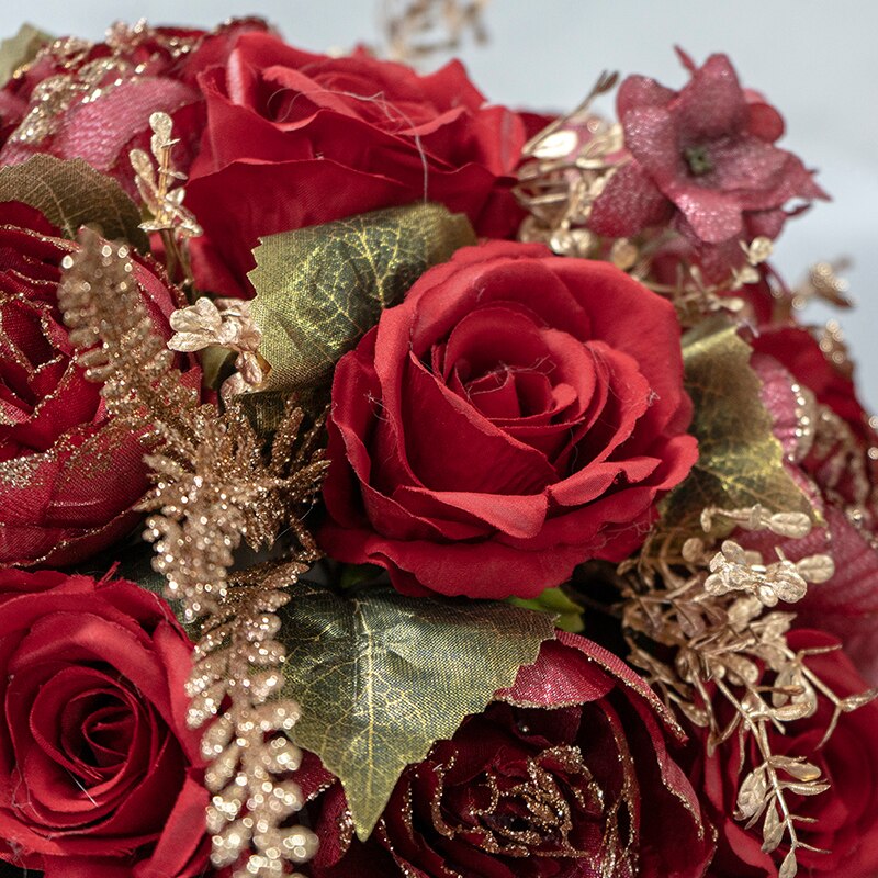 sweetheart table flowers blue hydrangeas4