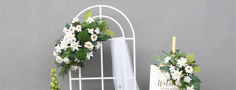 artificial flower garland for wedding3