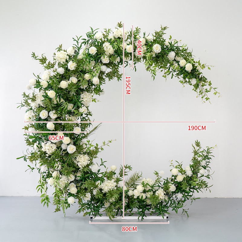 diy arch flower arrangements1