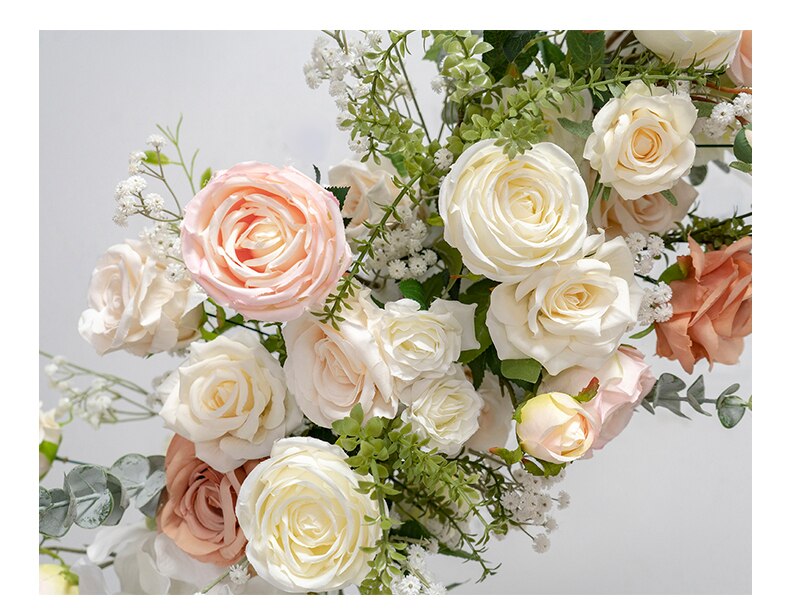 black and white floral table runner7