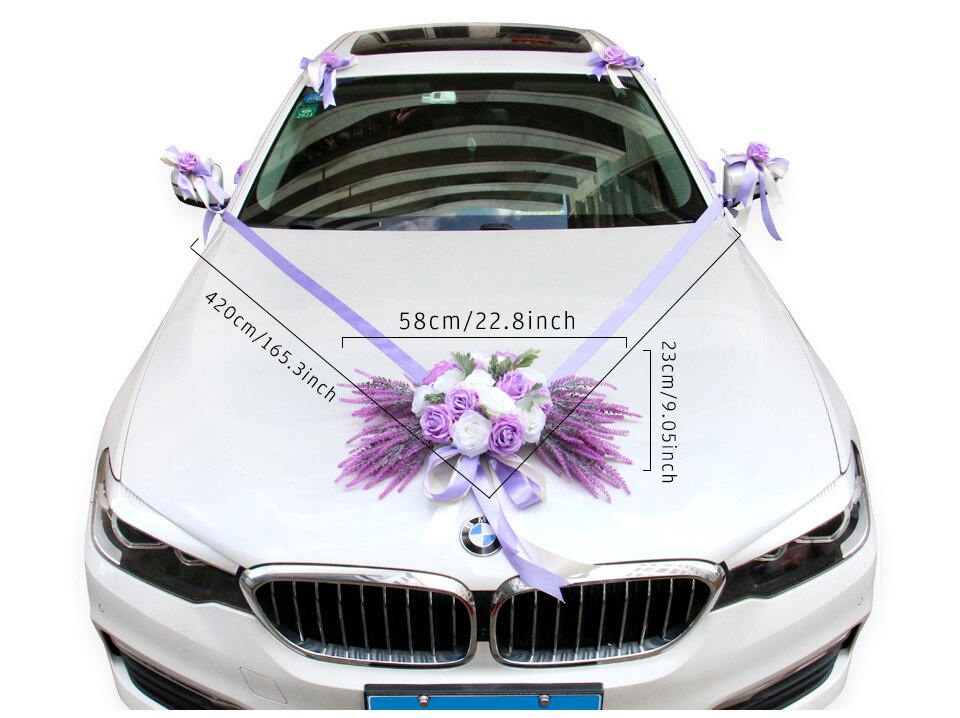 DIY Just Married Car Decorations