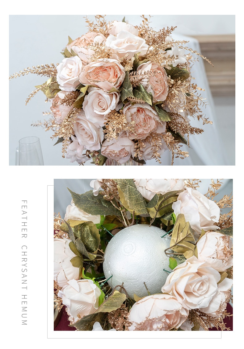 sweetheart table flowers blue hydrangeas2