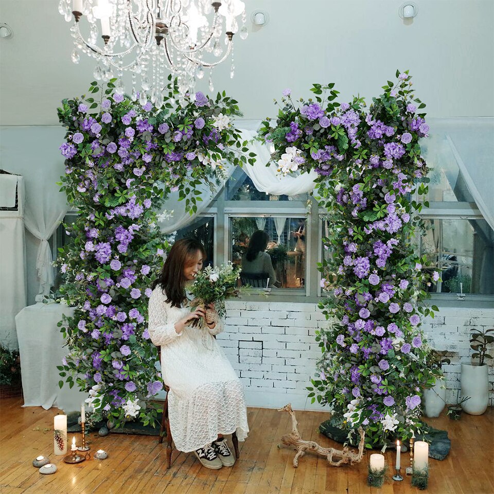 pink white and gold wedding decor