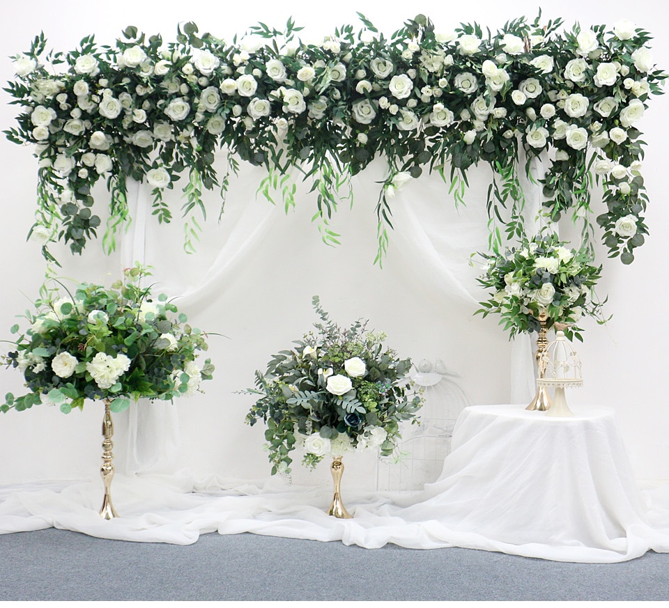 use photography backdrop cross bar with wedding drapes9