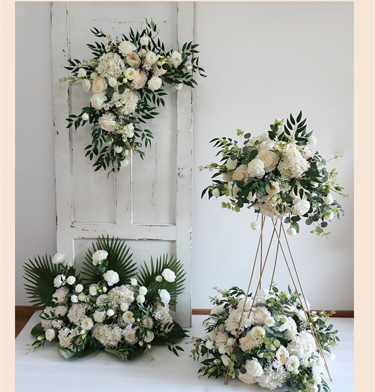 navy blue and blush wedding decor8