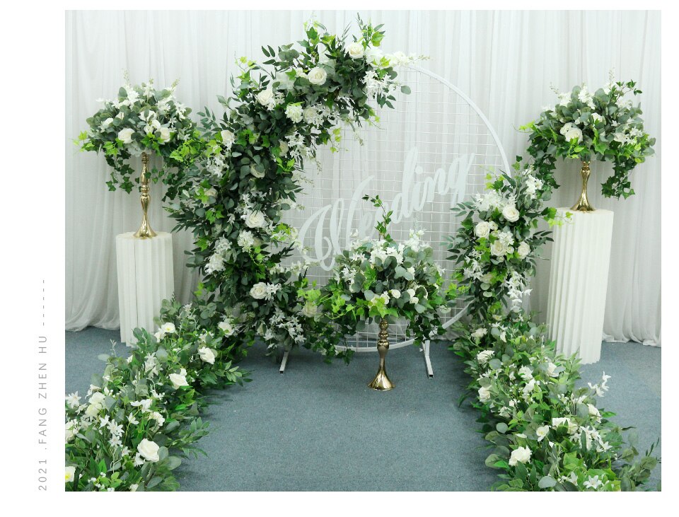 bridal posy artificial wedding flowers3