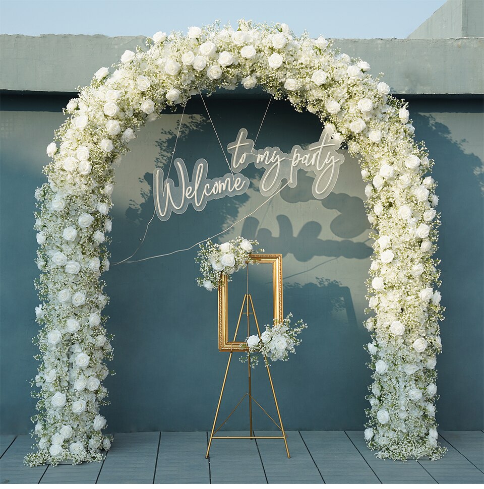 wedding reception cream and burgundy reception backdrop8