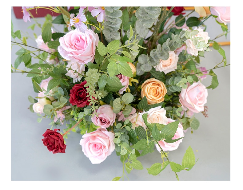 flower arrangements in rectangular planter3