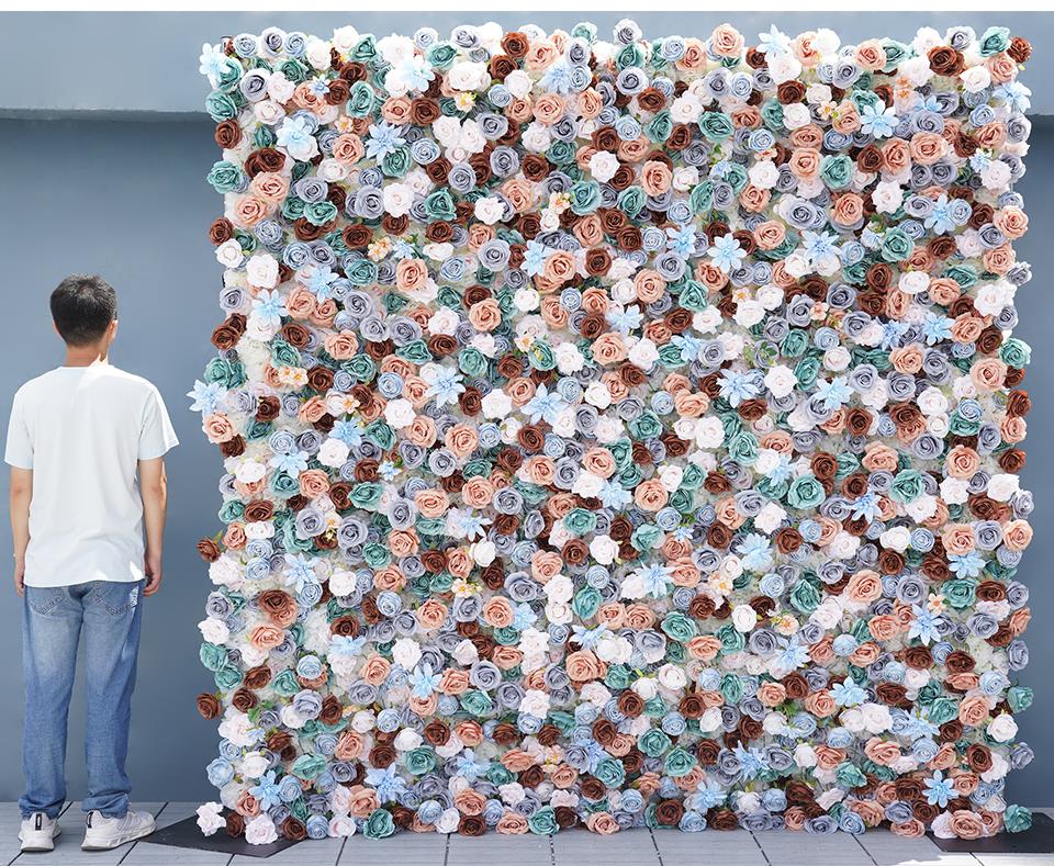 cheap flower wall10