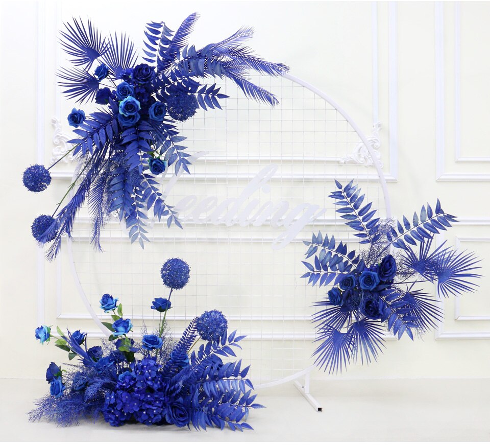 tall glass table flower decor9