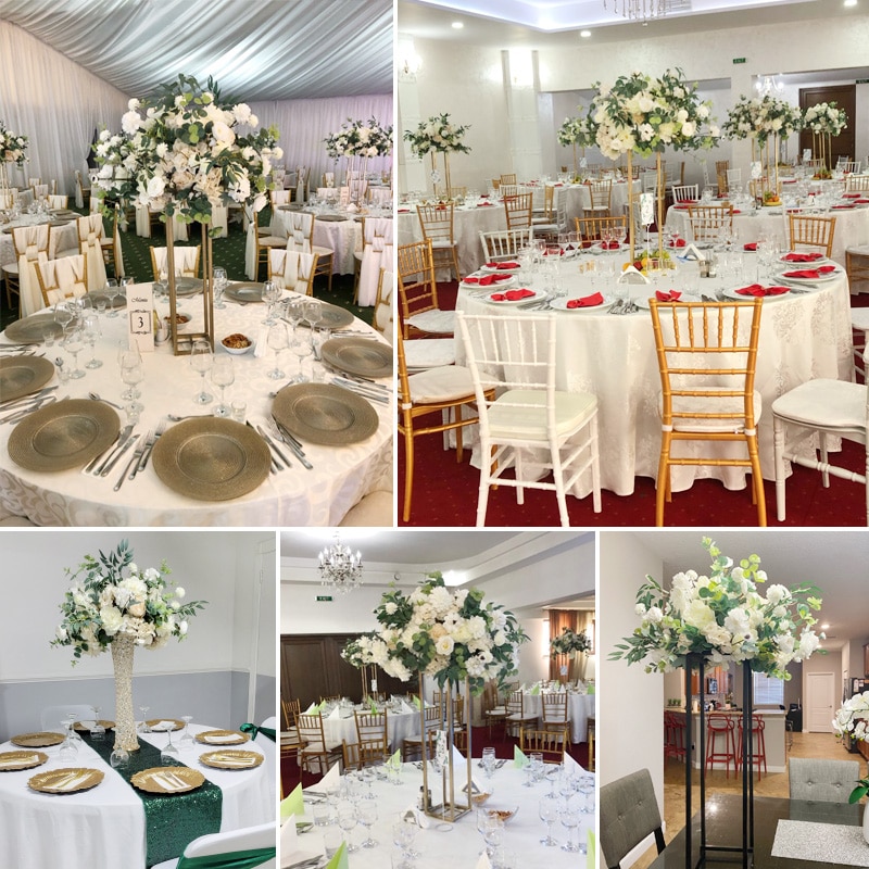 damask wedding decor