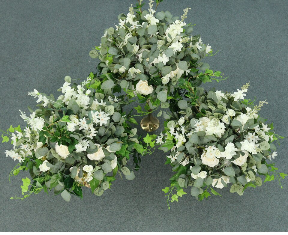 bridal posy artificial wedding flowers9