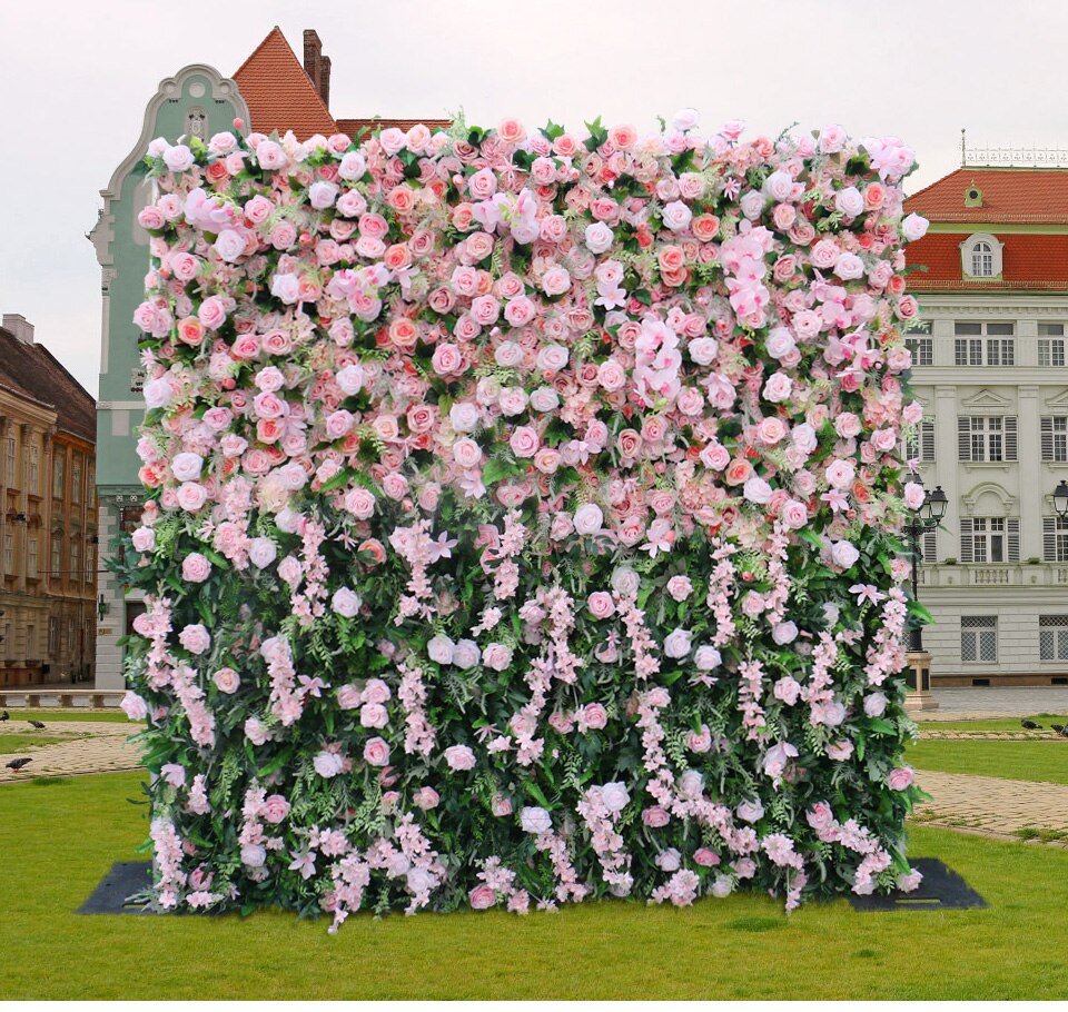 flower garland wall decor