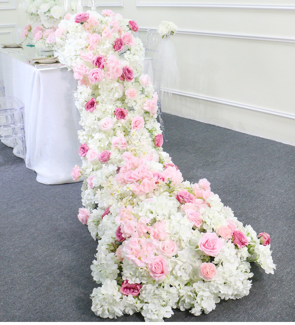 marble paper table runner