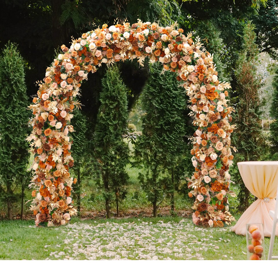 artificial flowers with pot