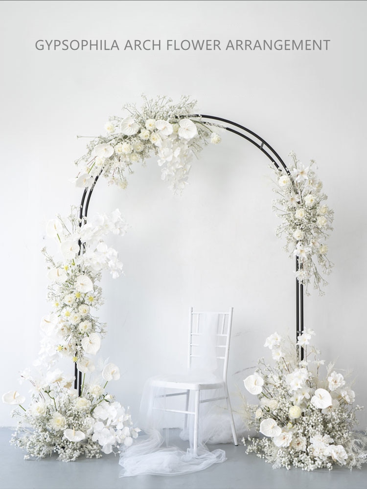 black themed wedding decorations