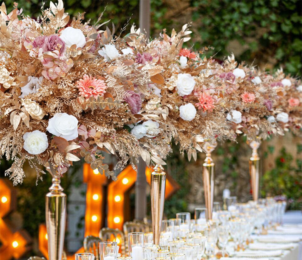 acrylic wedding arch