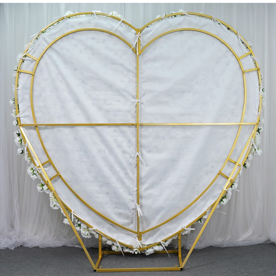 round wood wedding arch7