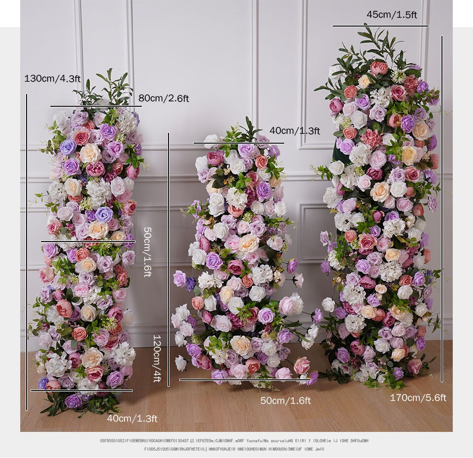 Popular flowers and foliage used in wedding arrangements