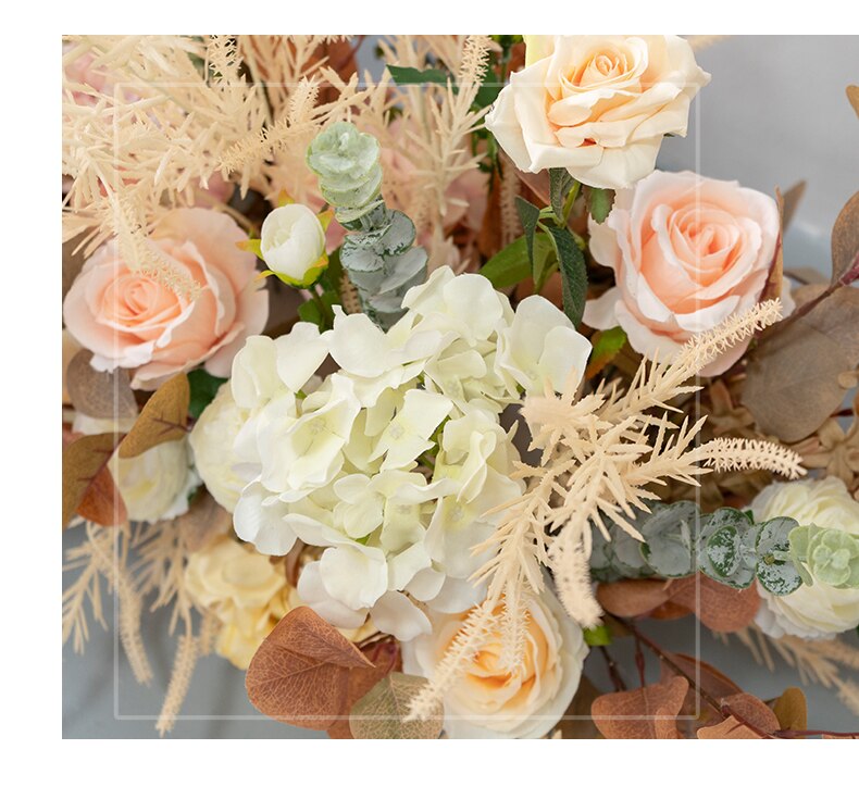 artificial silk flower backdrop10