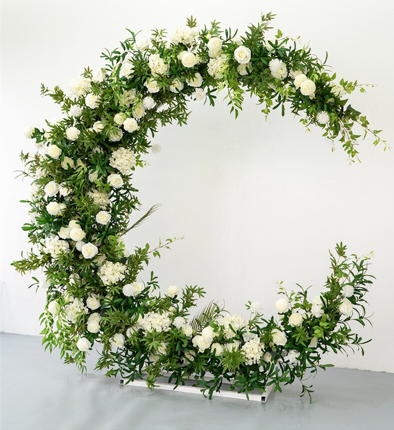 diy arch flower arrangements