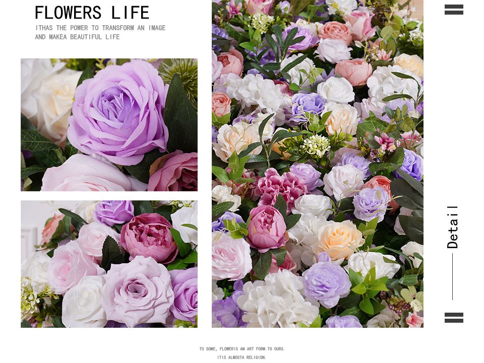 Different types of wedding flower arrangements (bouquets, centerpieces, etc.)