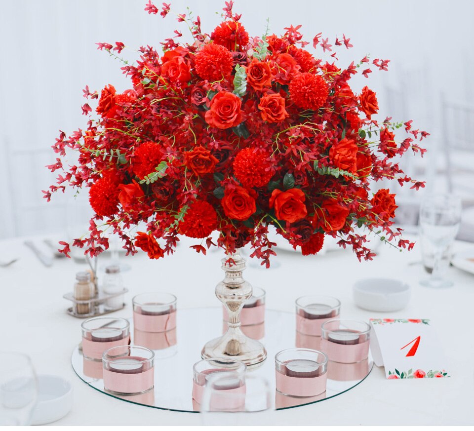 tall square vase flower arrangements