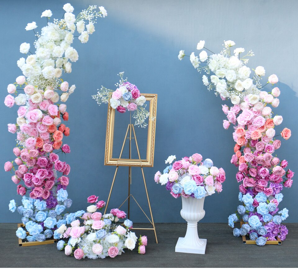 Choosing the right materials for a fake floral garland