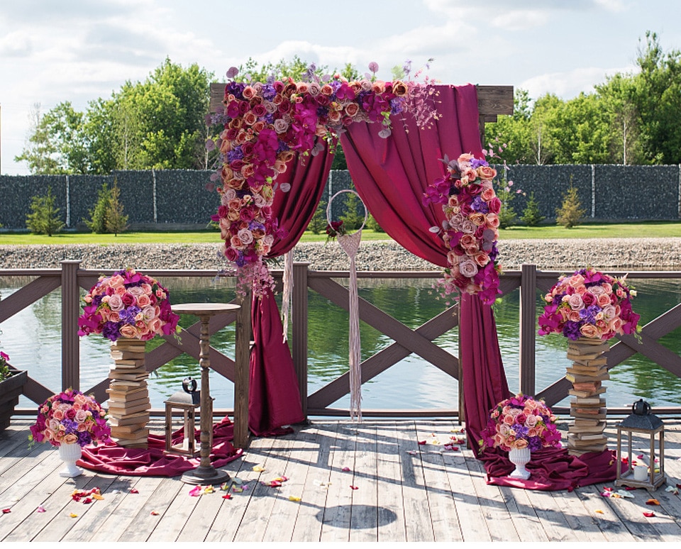 calla lily church wedding decorations