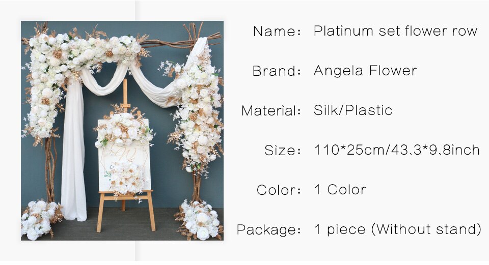 real silk flower wedding garlands1